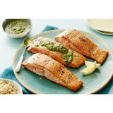 Pan Seared Fish Fillet with Pesto