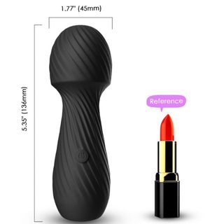 Masajeador Vibrador Pequeño Negro