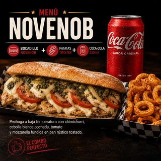 Menu NovenoB XL