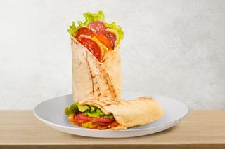 Грил сандвич с Луканка и Кашкавал /малък/