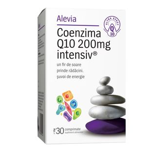 Pachet Coenzima Q10 200 Mg + Ulei de somon Omega 3 60 Cps