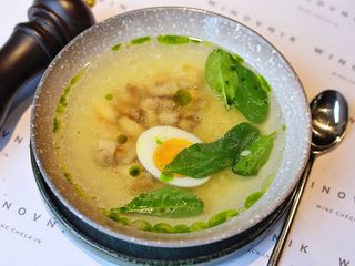 Суп зі смаженої курки (300г)