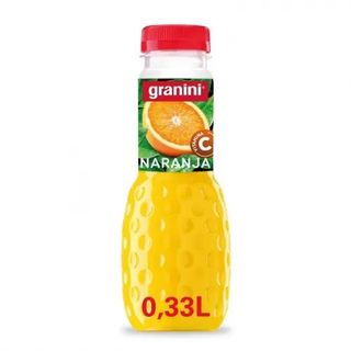Néctar de Naranja Granini Go! Botella 330 Ml.