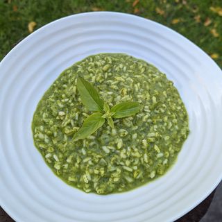 Pesto rižoto