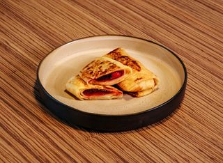 Pancakes with sour cherry 2pcs