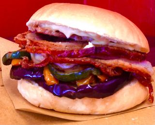 Hamburger gran porchetta ariccia IGP