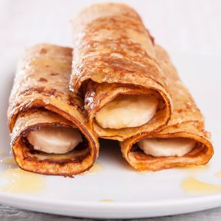 Палачинка с банан и шоколад 