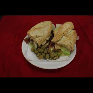 Bocata de Bacon y Queso 