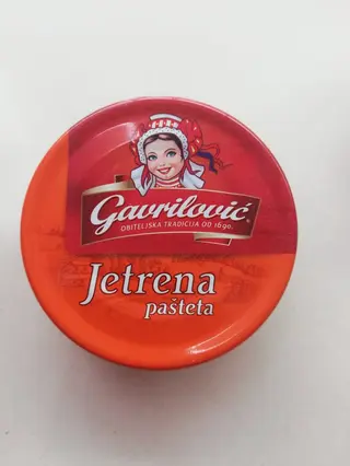 Gavrilović pašteta jetrena 100g