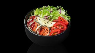 Боул з лососем