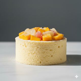Chiffon al mango e pomelo