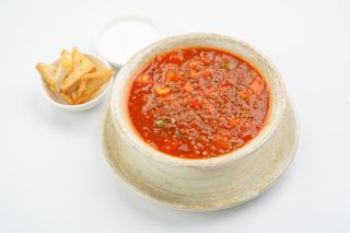 Мексиканский острый суп с фаршем (280г)