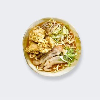 Tori kara-age miso ramen