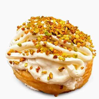 D - Cinnamon Roll - Pistacho & White Chocolate (Chocolate Blanco)