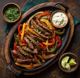 Plat Fajita Viande