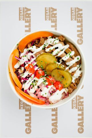 Kebab bowls de ternera (100% angus)