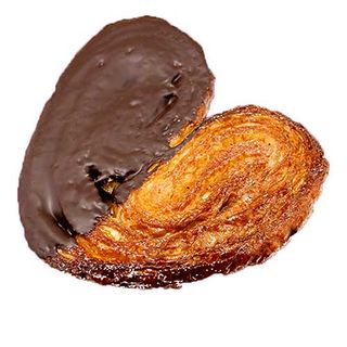 Palmera de hojaldre de chocolate 