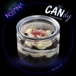 CanDy Брауни с маскарпоне и малини