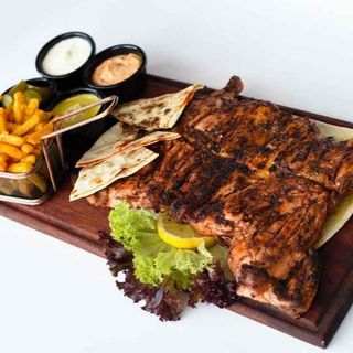 Half Chicken Grilled