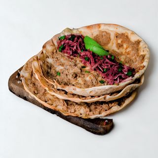 Lahmacun de ternera