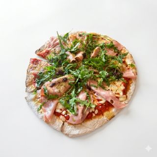 Pizza pistachiosa (30 cm.)