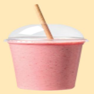 Batido de yogur rosa (330 ml.)