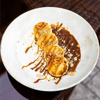 Сырники с карамелью