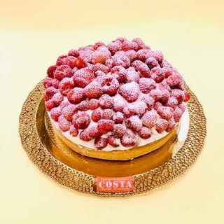 Crostata panna e fragoline