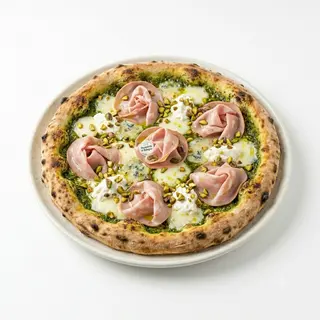 Pizza Pesto E Mortadella Di Bologna
