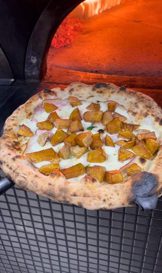Pizza porchetta
