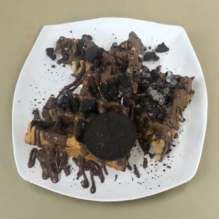 Gaufre nutella oreo
