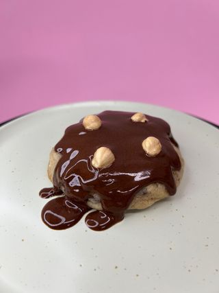 Galleta crumble de Nutella