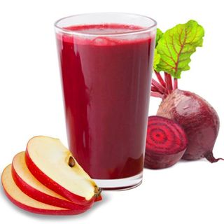 Фреш с ябълка, цвекло, морков, лимон, джинджифил (330мл)