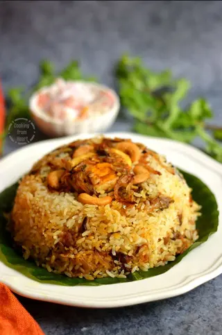 Egg biryani