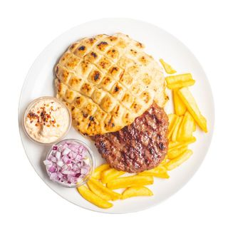 Gurmanska pljeskavica i prilog