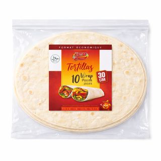 Tortillas 30 Cm (X10 Pièces)