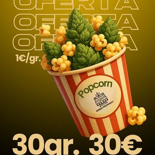 Pop corn 30 GR x 30 €