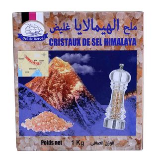 Sel gros d'himalaya 1kg - SEL DE BEROS