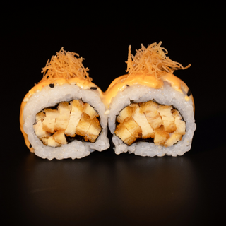 120.   Uramaki de pollo  picante (8uds)