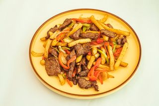 Фри с мясом