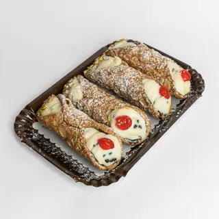 Cannoli siciliani vassoio medio - 4 cannoli