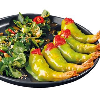 Тигрові креветки в соусі солодкий васабі (190 г)