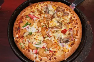 Pizza Gamberetti