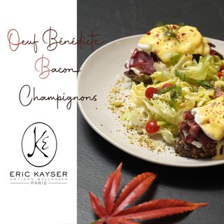 Œuf Bénédicte Bacon Et Champignons