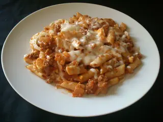 Macarrones Bolognesa