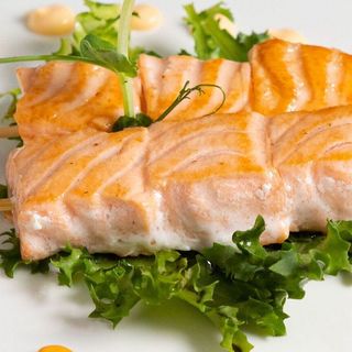 Spiedini di salmone