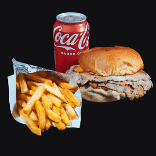 Menu Triple Chicken Smash Burger