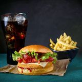 Menú Bronx BBQ Crispy Chicken Burger