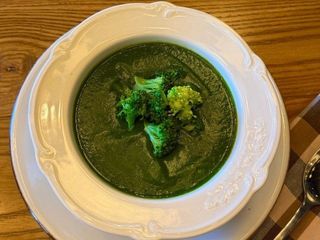 Суп- пюре з броколі та шпинату (300g)