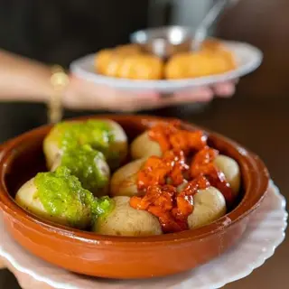Papas Con Mojo